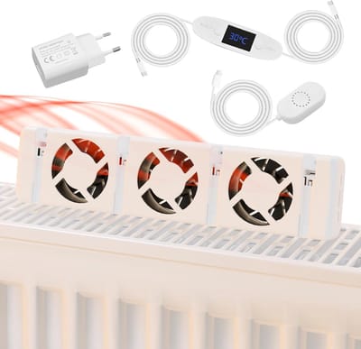 Efficiënte Radiator Ventilator voor Snellere en Gelijkmatige Verwarming