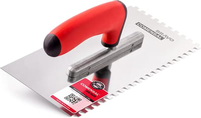 Tandtroffel - Tegelspatel - Lijm Aanbrengen - Ergonomische Handgreep - 270 x 130 mm