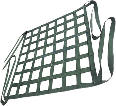 Hangend Hijsbagagenet - Hijsbandnet Vrachtnet - Materiaal Transport - Scheurvast Nylon Materiaal - 2 x 2 Meter - Niet Gespecificeerd