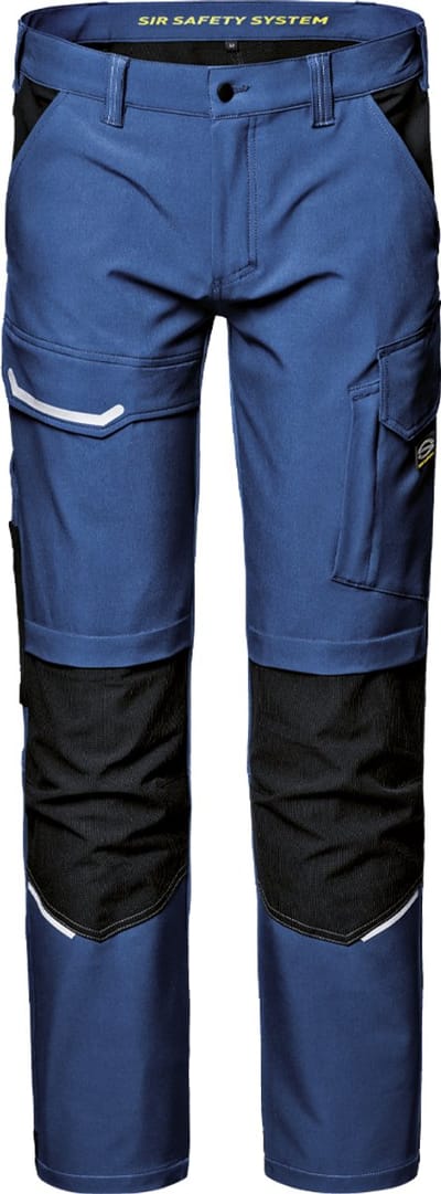 SIR SAFETY PALLADIUM Hi Vis Reflecterend Werkbroek HEREN Veiligheidsbroek Blauw - Waterafstotend - Met Kniezak