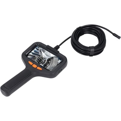 Endoscope Industriel Affichage HD 1920x1080 Objectif 8mm Caméra d'Inspection Portative pour Détection de Tuyauterie Automobile Câble de 5 Mètres