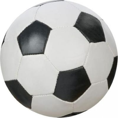 Beco Voetbal Mini Soft 10 Cm Schuimrubber Zwart/wit