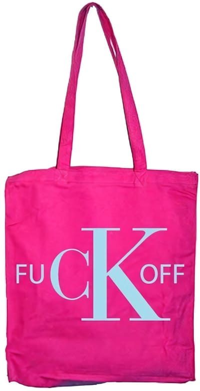 Hybris Fuck Off Ck Tote Bag SH-4-10686-H10-3