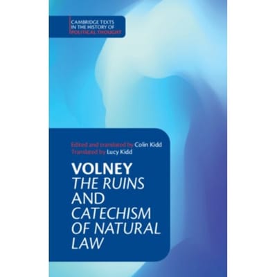 Volney: Law' - Cambridge Texts In The History Of Political - Volney, Constantin