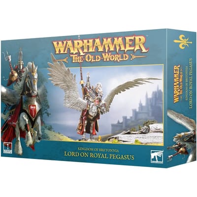 Figurine Games Workshop Warhammer ToW - Kingdom of Bretonnia Seigneur sur Pégase Royal