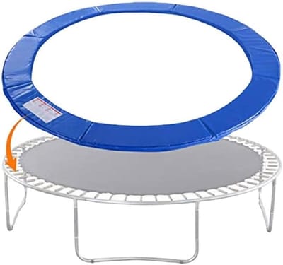 Beschermkussen - Beschermingspads Randafdekking Trampoline - Trampoline Randbescherming 183 cm Diameter, Veerafdekking, Veiligheidspad, UV-bestendig, Onscheidbaar - Blauw