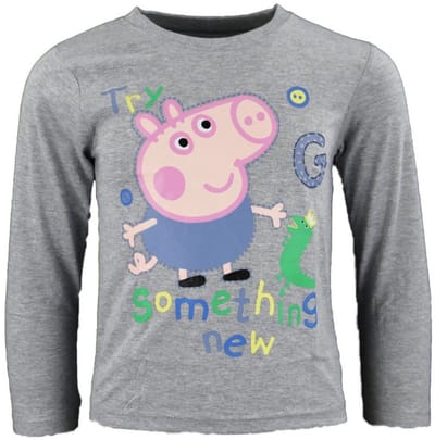 Peppa Pig Something New lang kinder-t-shirt, top 6 jaar / 116 cm