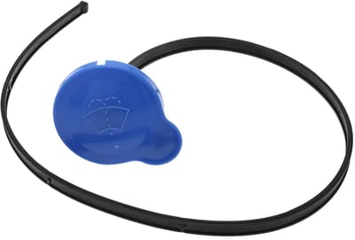 Allecto - Voorruit Wasmachine Flesdop - Compatibel met Nissan Qashqai J10 J11 - Duurzaam kunststof - Blauw - Reservoir Fles Cap - 56mm Binnendiamet...