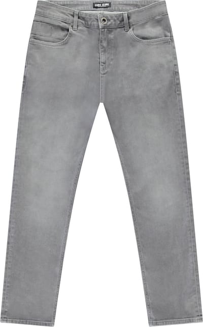 Cars grijze heren jeans   Rinsewash wassing   Regular fit   5-Pocket zakken   Knoop- en ritssluiting   Regular waist Grijs 31/30