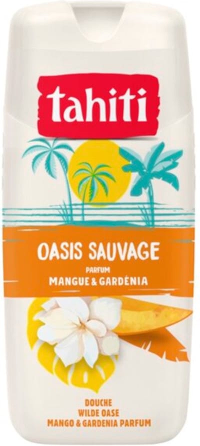 Tahiti - Douchegel - Wilde Oase - Mango & Gardenia - 315 ml - 1 stuk