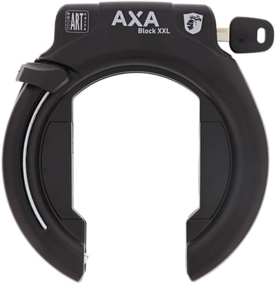 Axa ringslot Block XXL - ART2 - extra breed - Zwart