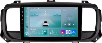 Autoradio met bluetooth - Carplay - Voor Peugeot Expert 3, Citroën Jumpy 3 & SpaceTourer (2016-2021) - Geschikt voor Apple en Android - Stereo - Navigatie - Navigatiesysteem auto - 1GB 32GB