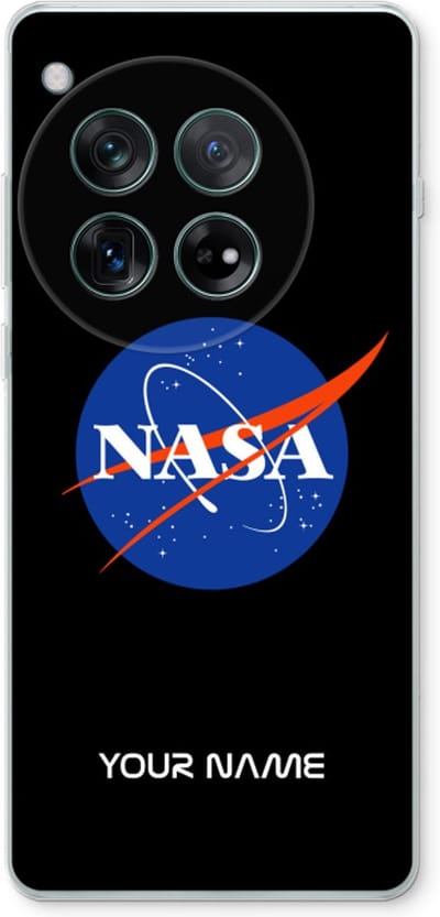 Gepersonaliseerd - Case Company® - Hoesje geschikt voor OnePlus 12r hoesje - NASA - Soft Cover Telefoonhoesje - Bescherming aan alle Kanten en Schermrand