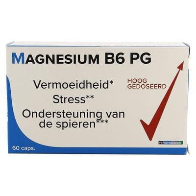 Magnesium B6 Pg Pharmagenerix Caps 60