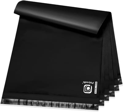 Sterke Zelfklevende Verzendzakken (Poly Mailers) Zwart - Waterdicht & Scheurbestendig