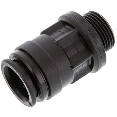 22mm x G3/4'' POM Insteekfitting Buitendraad NBR