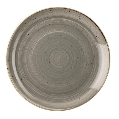 Churchill Stonecast Grey Evolve Coupe Bord (6 stuks)