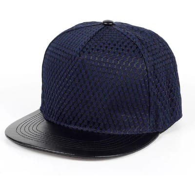 Mode Lichtbord Net Hoed Hip Hop Hoeden Street Tide Mannen En Vrouwen Platte Pet Mode Hip-Hop Baseballpetten Gorras black