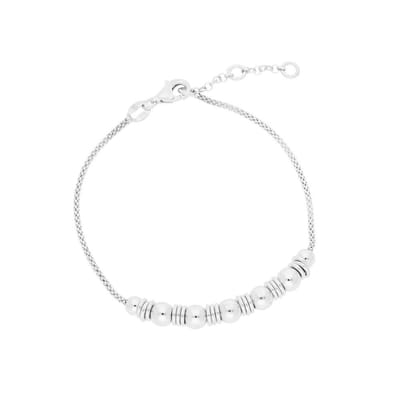 Silver Lining 104.1212.19 Dames Armband - Sieraad - Schakelarmband - Zilver - 925 Zilver - 5 mm breed - 19 cm lang