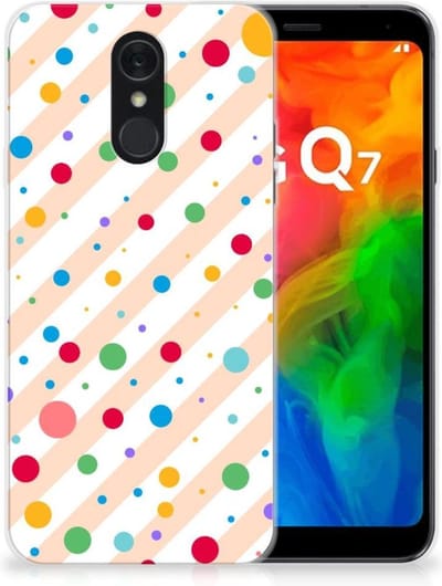 LG Q7 TPU bumper Dots