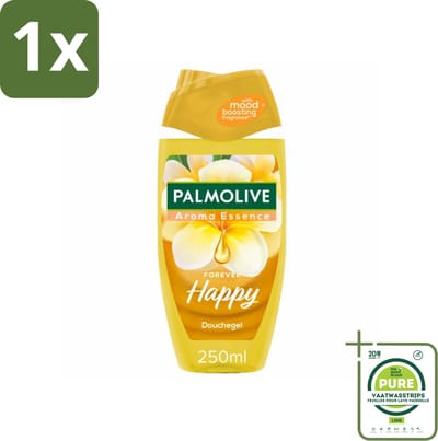 1 x Palmolive Douchegel Aroma Essence Forever Happy 250 ml - Douchegel - Frangipani - Neroli - Palmolive - Aroma Essence