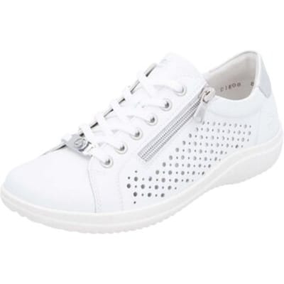 Lage sneakers van Manila-leer