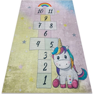 Kleden Rugsx BAMBINO 54060 tapijt wasbaar Yksisarvinen, hinkele 120x170 cm