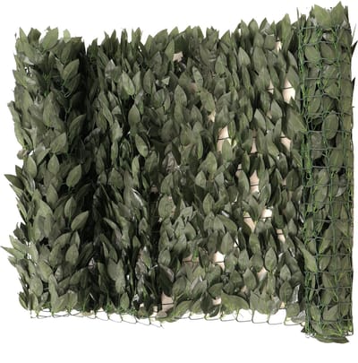 Balkonafscherming MCW-O92, afscherming, windscherm, bekleding voor balkon, terras, schutting, 100 x 300 cm blad