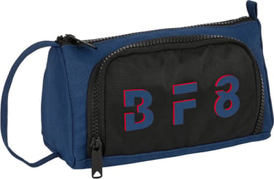 Schooletui met Accessoires BlackFit8 Urban Zwart Marineblauw (32 Onderdelen)