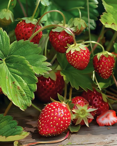 Bosaardbei Zaden Baron Von Solemacher Fragaria Vesca Meerjarig
