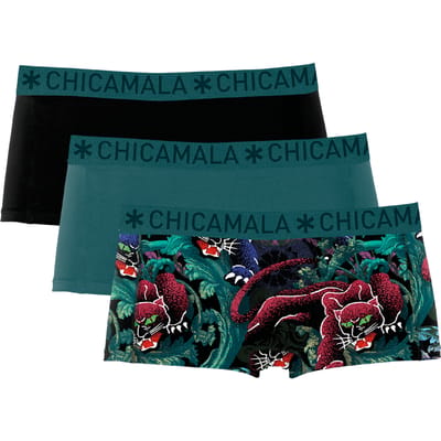 Chicamala Dames Boxershorts – 3 Pack – Ondergoed – Kleding – 95% Katoen – Normale Lengte – Dameskleding – Onderbroeken Dames