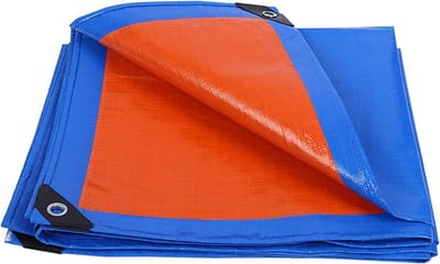 Zwaar Tarpaulin Zeil - Waterdicht Doek - Spullen Beschermen - Scheurbestendig Ontwerp - 1 m Oogjes - Transparant