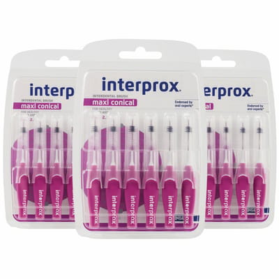 Interprox Ragers Maxi Conical PHD 2.3 Paars | 18 ragers | Voordeelverpakking