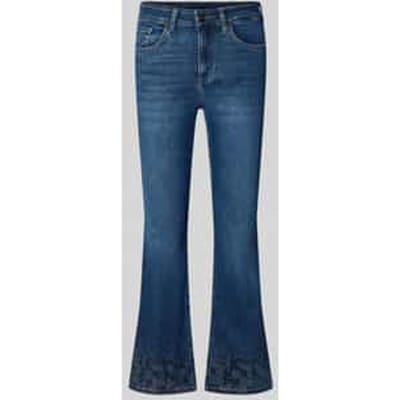 flared fit jeans van katoenmix met lyocell-aandeel model 'Princess'