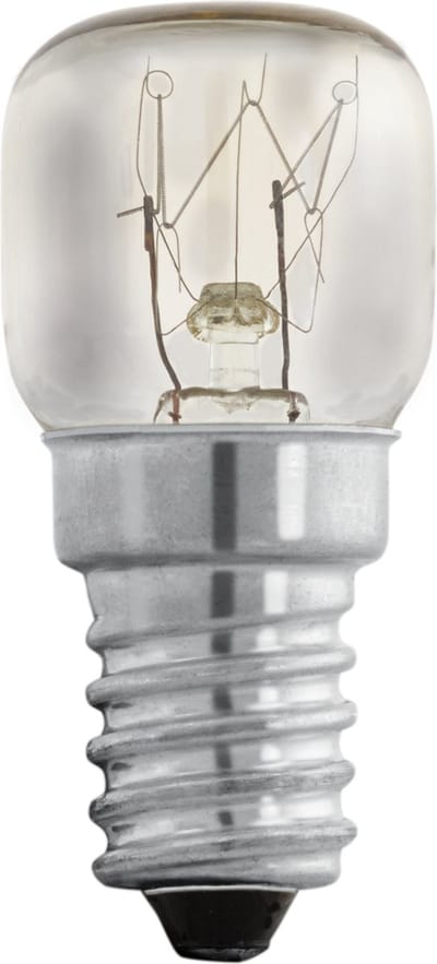 EGLO E14 Ovenlamp 300°C - 15W - 2200K - 85lm - 230V - Helder glas