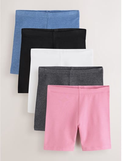 Next - Meisjes - Set van 5 fietsshorts - Roze