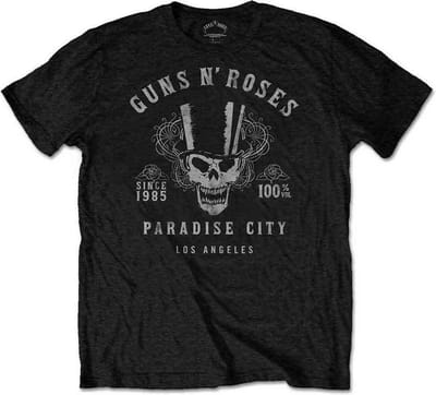Guns N' Roses - 100% Volume Heren T-shirt - S - Zwart