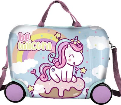 Unicorn Reiskoffer, Rainbow - 40 x 32 x 20 cm - ABS