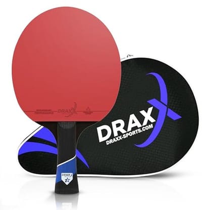 Professionele Tafeltennisbat met Carbon en Pro-Rubber voor Optimale Controle en Kracht