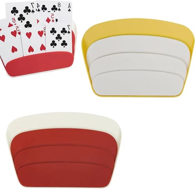Praktische Kaart Houder voor Poker, Geschikt voor Kinderen, Volwassenen en Senioren, Set van 2, Ideaal voor Slechte Handen en Spelletjes