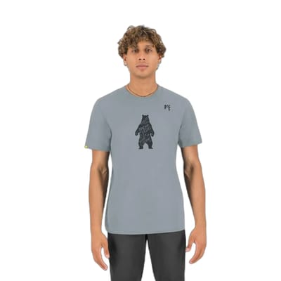 Karpos Wild Animal T-shirt Met Korte Mouwen Grijs L Man