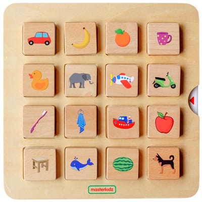 Masterkidz Match Shadows Game Koppelen Objectherkenning Montessori - UNI
