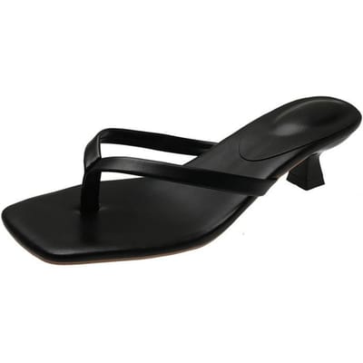 Dames Zomer Sexy Hakken Mode Sandalen Slippers Damesschoenen Slippers Luxe Hoge Hakken Pantoffels Schoenen Vrouwen Pumps 39 black