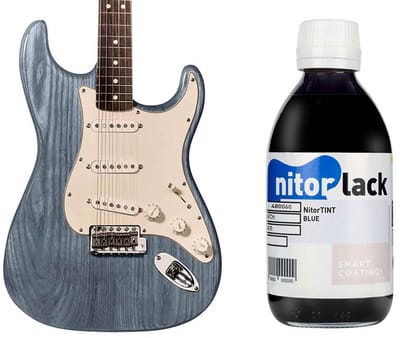 NitorLACK N480060112 NitorTINT Kleurstof Blauw – 250ml Fles