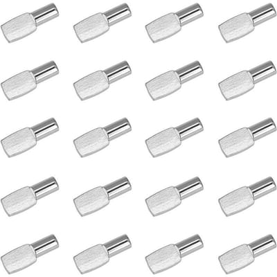 20 vernikkelde metalen plankdragers