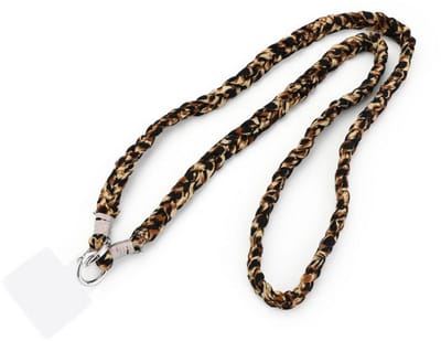 Telefoonkoord - Panter - Dames - 110 cm - Trendy Telefoonaccessoire