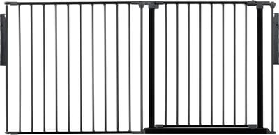Safetots Kamerbreedhek, Panelenhek, Tot 154cm Breed, Zwart, 70cm Hoog