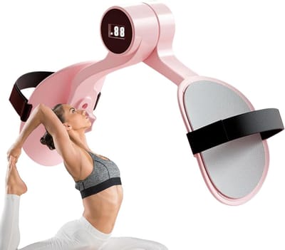 Bekkenbodem Trainer - Dij Activator - Spierversterking Thuis - Intelligente Teller - 25 x 14 x 8 cm - Roze