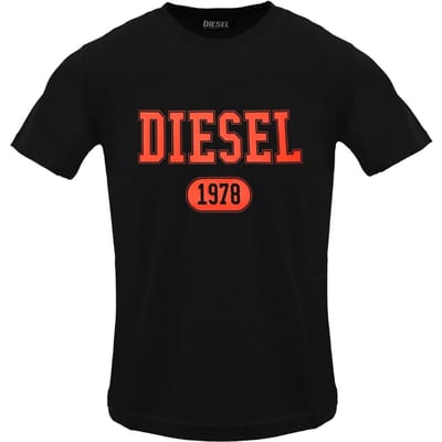 Diesel Varsity Logo Kaviaar T-shirt