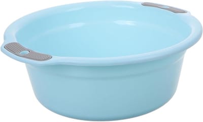 Kunststof Wastafel - Waskom Bakje - Keuken Huishouden - Verdikt Stevig Plastic - 30x27x10cm - Hemelsblauw